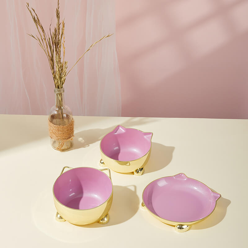 Moat Pet Golden Bowl - pink